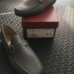 Bally size 11.5 US Gray Condriac calf loaffers
